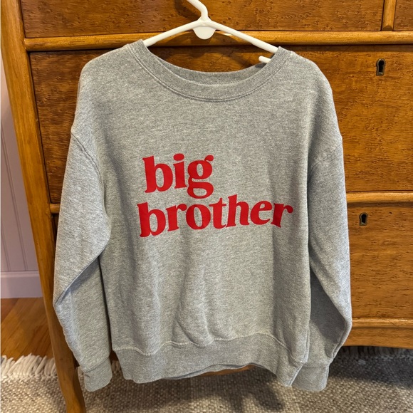 Big Brother Valentine sweatshirt Etsy Rabbit Skins 7 - Picture 1 of 4